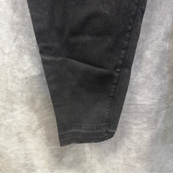 Spanx Black Distressed Jeggings Size XL - Picture 2 of 5